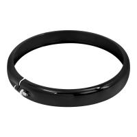 Anillo embellecedor para faro delantero de motocicleta, accesorio negro/cromo de 5,75 pulgadas para Harley Sportster XL 1200 883 Dyna Softail Fat Boy Street Glide - details 6