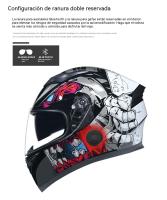 Casco trail moto Las Cuatro Estaciones MX Carreras de Locomotora de hombre - details 1