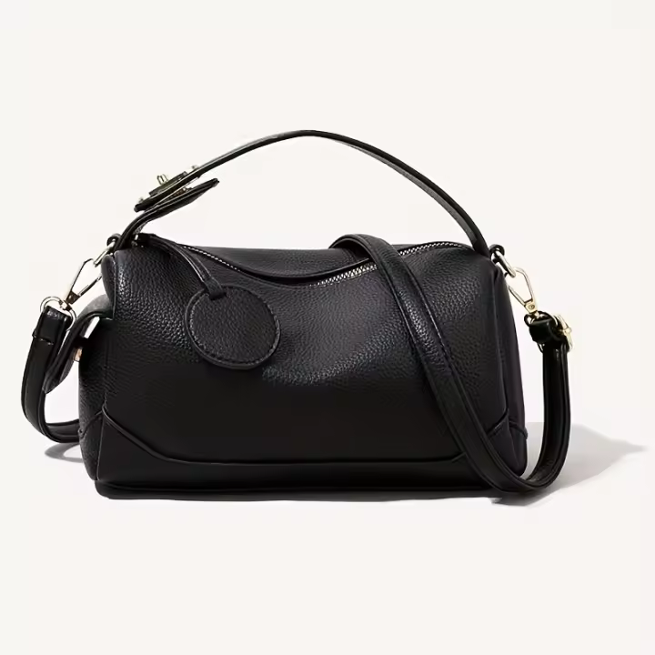 Nuevo bolso suave de gran capacidad para mujer, bolso tipo almohada de nicho de estilo europeo, adecuado para uso manual o cruzado. - 1
