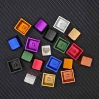 Teclado de Sombrero de Vidrio Personalizado Artesanal Base de Aleación de Aluminio Premium - details 21