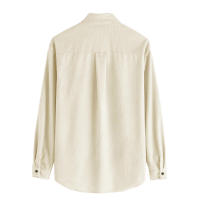 Camisa de pana gruesa para hombre, abrigo informal holgado con solapa de botones, nuevo para otoño e invierno 2024 - details 23