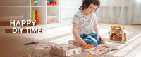Rolife Caja de panadería de madera DIY casa en miniatura muebles casa de muñecas con luces LED para niñas - details 2
