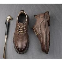 Vintage Hombres Zapatos de cuero de negocios Casual Jóvenes Zapatos de moda - details 13