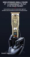 Kemei-cortadora de pelo inalámbrica profesional para hombres, cortadora de pelo eléctrica, recortadora de barba, máquina de corte de pelo recargable, regalos - details 2