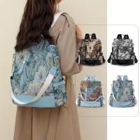 Mochila Informal Antirrobo para Mujer Bolso de Hombro de Nylon Impermeable - details 0