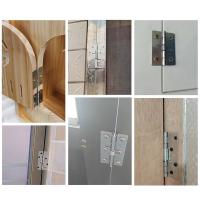 Bisagras de puerta de rebote automático plegable de acero inoxidable 304, accesorios de ventana con resorte, suministros para muebles - details 16