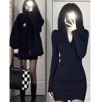 Nuevo vestido de primavera de algodón chica caliente en un vestido de cadera - details 3
