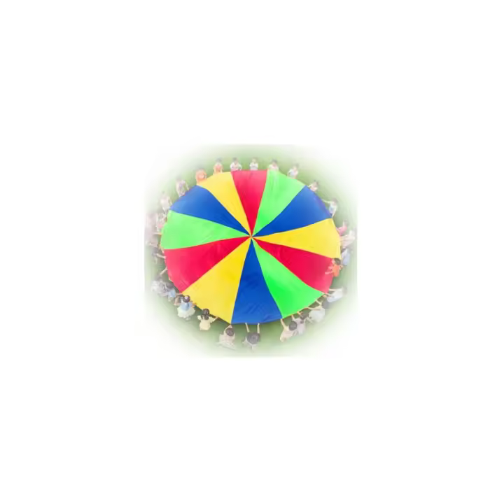 Juguete de paracaídas para niños, tienda de campaña, estera de juegos de colaboración, regalo de cumpleaños - 1