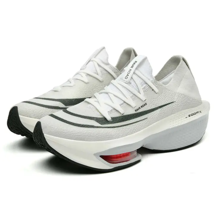 Zapatillas de Correr Blancas y Transpirables Zapatillas de Baloncesto de Diseñador para Hombres y Mujeres Zapatillas de Caminar Planas para Exteriores - 1