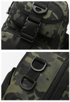 Mochila táctica militar Molle para hombre, bolso multifuncional para acampar, escalar, senderismo, un solo hombro - details 22