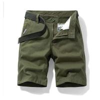 Pantalones Cortos Trabo para Hombres Cinturón de Algodón Medio, Ajuste Suelto, Estilo Casual, Novedad de Verano 2024 - details 11