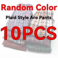 Boxers para Hombre Tallas Grandes Pijamas de Algodón Pantalones Cortos para Dormir Cómodos y Suaves con Patrón de Flechas 3-10 Piezas - details 2