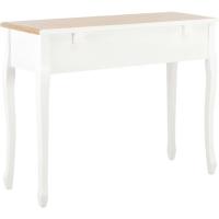 Mesa de entrada recibidor consola 3 cajones madera MDF mesa auxiliar pasillo vestíbulo comedor teléfono llaves mueble aparador tocador - details 3
