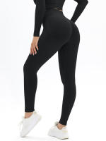 Pantalones de Yoga sin Costuras para Mujeres Leggings Deportivos de Cintura Alta - details 6