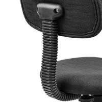 Silla de Oficina de T-LoVendo Sin Reposabrazos con Soporte Lumbar, Ergonómica, detalles.