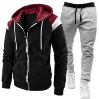 Conjunto de Moda Invernal para Hombres Sudadera con Capucha y Pantalones Estilo Casual - details 5