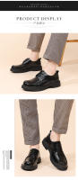 Zapatos de cuero genuino para hombres 2025 Nueva cubierta de tacón bajo transpirable - details 10