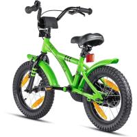 Bicicleta niño 4 años Bicicleta niña 4-6 años 14 Pulgadas Bici niños - Infantil con Pedales ruedines y Freno contrapedal Verde - details 5