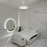 Ventilador LED aspas plegables Blanco 45W con Memoria de encendido y Mando a distancia CCT Regulable - details 3