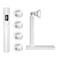 Soporte de luz LED UV profesional para uñas con pantalla Mini secador de uñas portátil recargable Soporte de luces UV para nail art extraíble - details 8