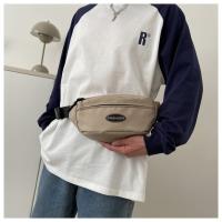 Bolso pequeño de moda 2025, nuevo bolso de lona informal para hombre, mochila cruzada para deportes y fitness - details 23