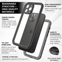Funda Impermeable Antigolpes para iPhone 13,14 Protector Militar Integral de 360 Grados - details 5