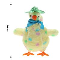 Muñeca de Animal Pollo Juguete de Huevo Herramientas de Juego de Vehículos Peluche Súper Loca Eléctrica para Regalos de Navidad y Cumpleaños - details 2
