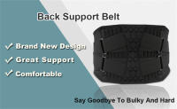 Cinturón de entrenamiento de cintura para Hombre y mujer, corsé Lumbar transpirable para soporte de columna vertebral, nuevo - details 0