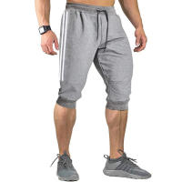Pantalones cortos deportivos para hombre Pantalones cortos largos hasta la rodilla para hombre Pantalones cortos para correr - details 2