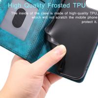 Funda de cuero con tapa magnética para Samsung Galaxy, carcasa Retro con soporte para Samsung Galaxy S23, S22, S21, S20 FE, S10, Note 8, 9, 10 Pro, 20, Ultra J6 Plus - details 27