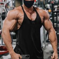 Gym Bodybuilding Fitness Vests Mens Running Sport Cotton Tank Tops Summer Breathable Sleeveless Y Back Suspender Belt Undershirt - details 15