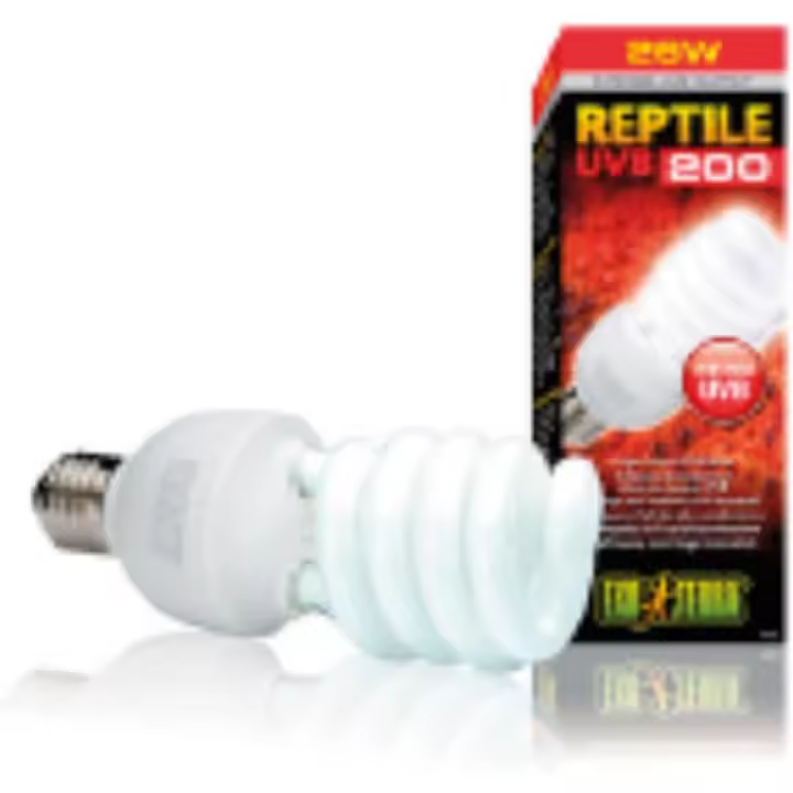 Exo Terra Bombilla Bo Consumo UVB 200 Rептиля, 25 W - 1