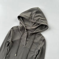 Sudadera Deportiva con Capucha Top Corto Ajustado Hilo Seco Moda de Yoga y Correr - details 6