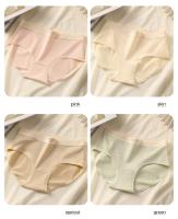 Bragas sin costuras de gran tamaño para mujer, ropa interior deportiva de algodón puro, lencería Sexy a la moda, Triangular - details 2