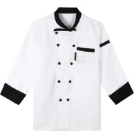 Ropa de Chef de manga larga, uniforme de cocina para restaurante, abrigo de Chef para hombres y mujeres, chaquetas de trabajo de camarero, uniforme profesional general - details 80