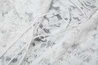 BUNO-vestido de encaje transparente para mujer, maxivestido Sexy de manga larga con cuello redondo, vestido de vaina, bata de noche impresionante - details 8