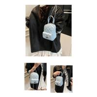 2025 nuevo Xiaoxiangfeng rombo cadena mochila bolsa mujer simple usted portátil pequeña mochila - details 19