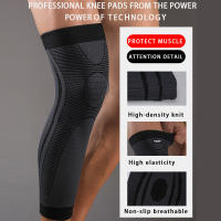 1Pcs Sports Full Leg Compression Sleeves Long Knee Support for Cycling Running Basketball Weightlift Workout Joint Pain Relief - details 2