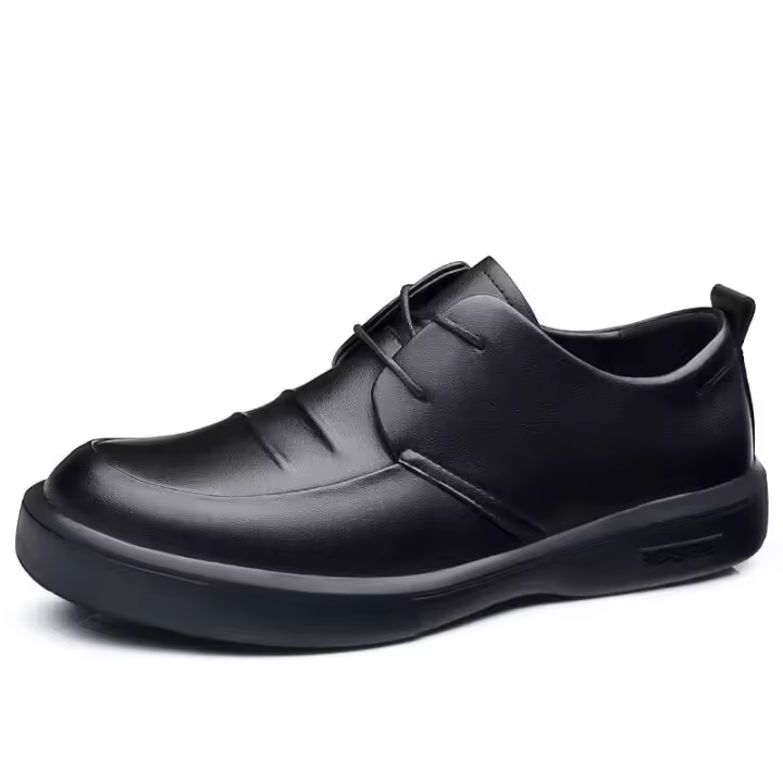 Nuevo Falda plana de negocios de cuero encerado antideslizante para hombre, falda deportiva 38-44 #   Zapatos casuales de alta calidad baratos - 1