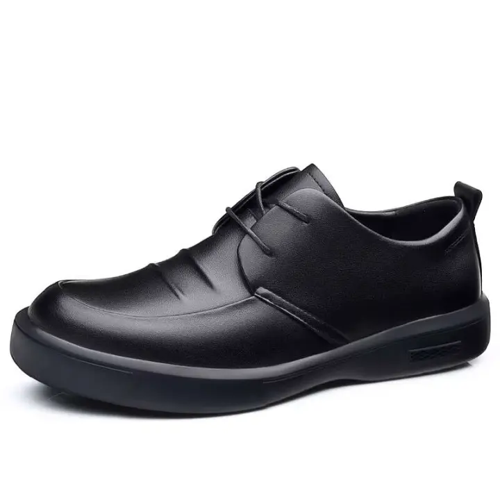 Nuevo Falda plana de negocios de cuero encerado antideslizante para hombre, falda deportiva 38-44 #   Zapatos casuales de alta calidad baratos - 1