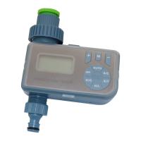 Controlador de riego Digital inteligente con pantalla LCD, temporizador de agua, cubierta impermeable, bomba de riego para jardín y hogar, 1 Juego - details 4