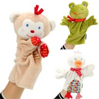 Marionetas de dedos de mano de animales de dibujos animados para niños, juguetes de aprendizaje de Educación Temprana, lindo muñeco de felpa para padres e hijos - details 5