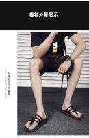 Nuevas chanclas de los hombres antideslizantes desgaste exterior zapatillas eva de los hombres casual playa zapatillas frescas - details 9