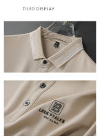 Camisa POLO Para Hombre De Verano Seda De Hielo Secado Rápido Manga Corta Estilo Casual Color Sólido Ajuste Suelto Cuello De Negocios - details 21