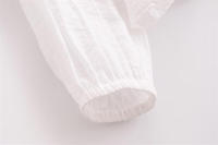 OUWU- Camisa Decorativa Con Volantes Colgantes Para Mujer Primavera/Verano Nuevo Producto Ropa Casual Para Mujer - details 8