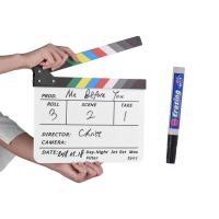Televisión de películas de acción con marcador y borrador acrílico profesional, tablilla seca para director de escenas - details 1