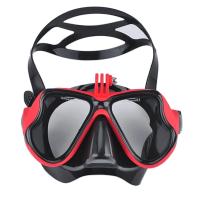 Máscara subacuática profesional para cámara, máscara de buceo, gafas de natación, snorkel, soporte para cámara de buceo para - details 1