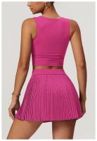 ALO yoga ropa chaleco de secado rápido traje de tenis deportivo para mujeres fitness bádminton falda corta 2025 nuevo - details 20