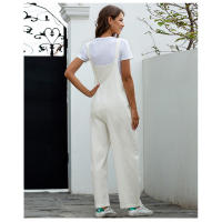 Ropa de mujer europea y americana Retro Casual pantalones de tirantes largos - details 23