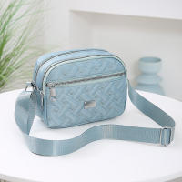 Bolso de hombro bordado con corazón de moda, bolso cruzado informal con diseño de cremallera para mujer, bolso cuadrado versátil de moda para el trabajo y la vida diaria, bolsos de todos los días, bolsos cruzados - details 1